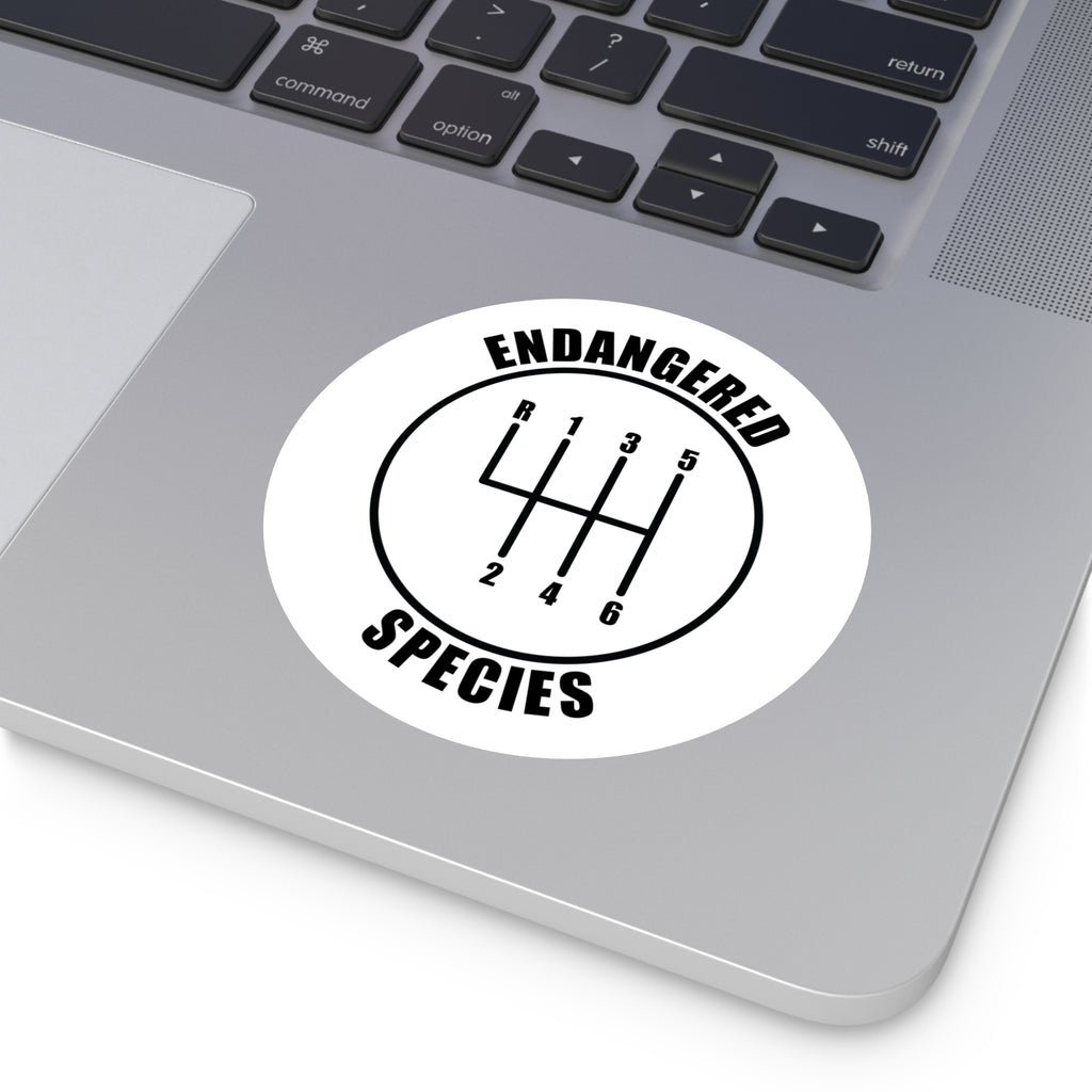 Endangered Species Sticker