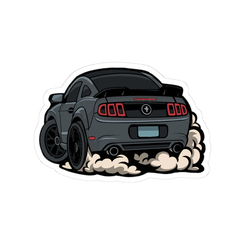 Burnout Sticker