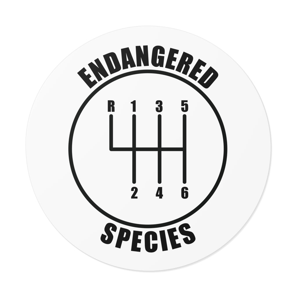 Endangered Species Sticker
