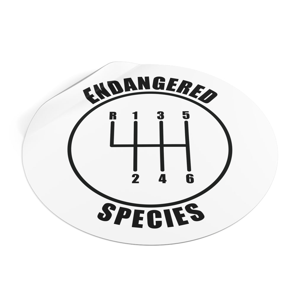 Endangered Species Sticker