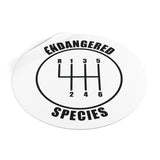 Endangered Species Sticker