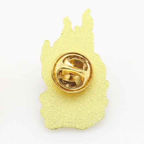 Dumpster fire Enamel Pin